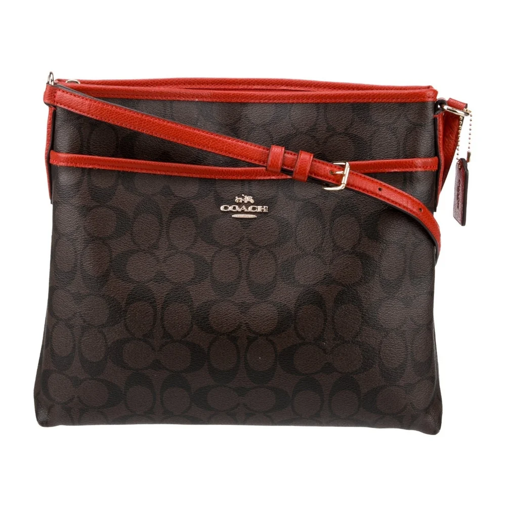 Coach File Crossbody in Signature Canvas NWT